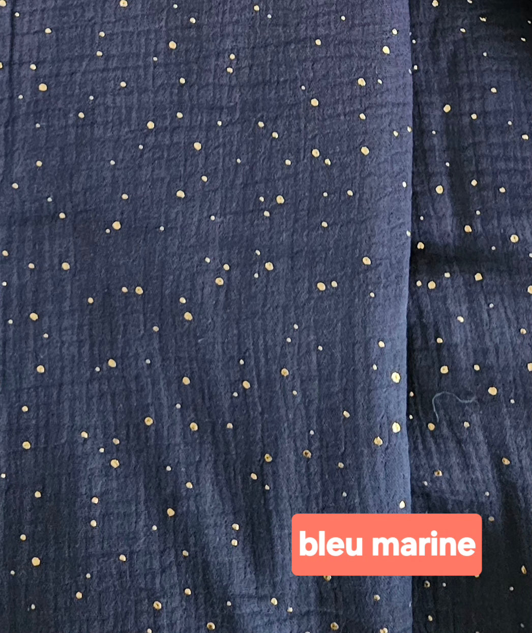 Les double gaze de coton