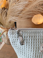 Pochette 2-en-1 transformable en panière – rangement beauté & organisation du quotidien – fait main France