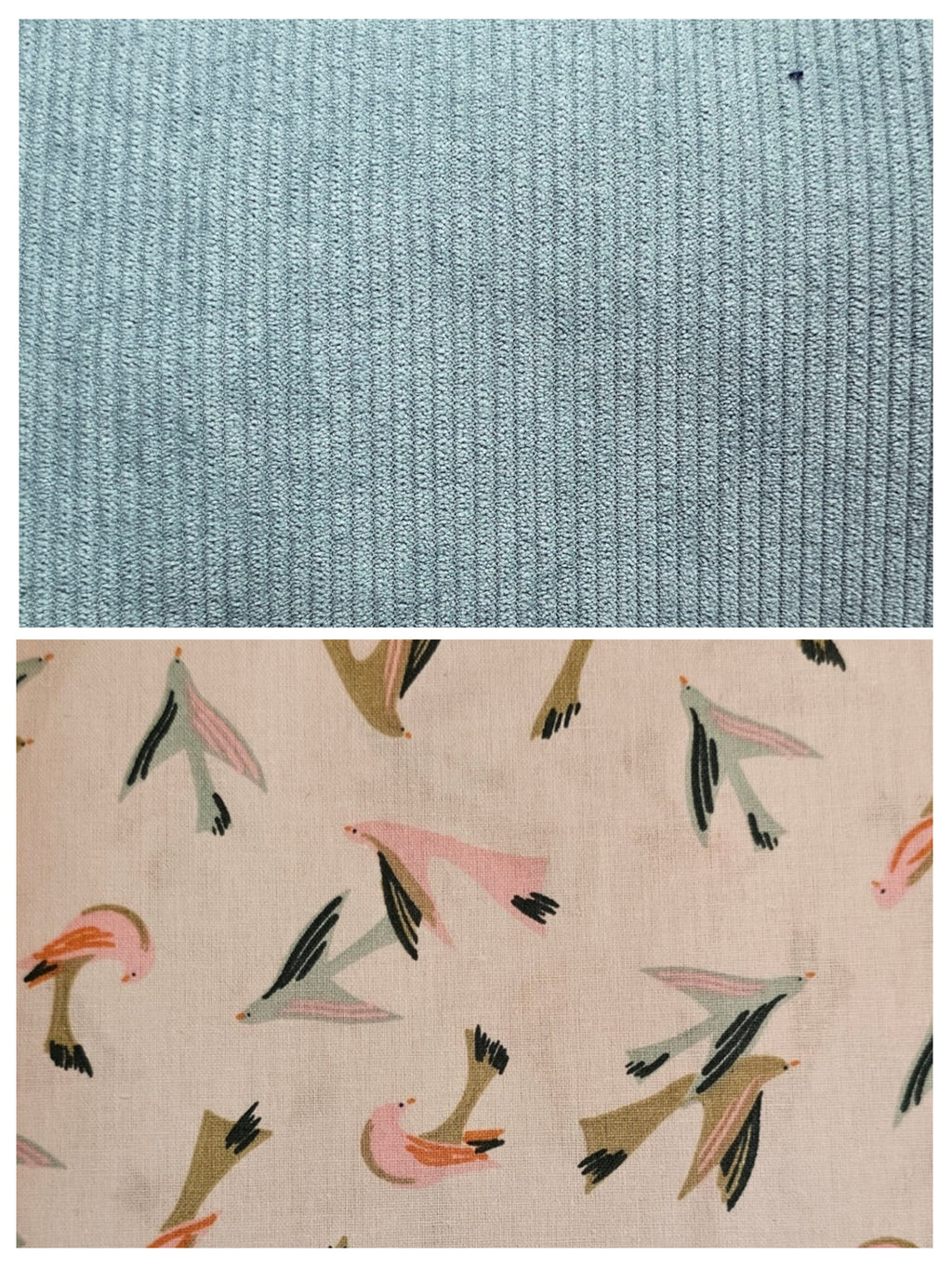 Tote bag en velours ou coton épais fait main, grand sac épaule artisanal