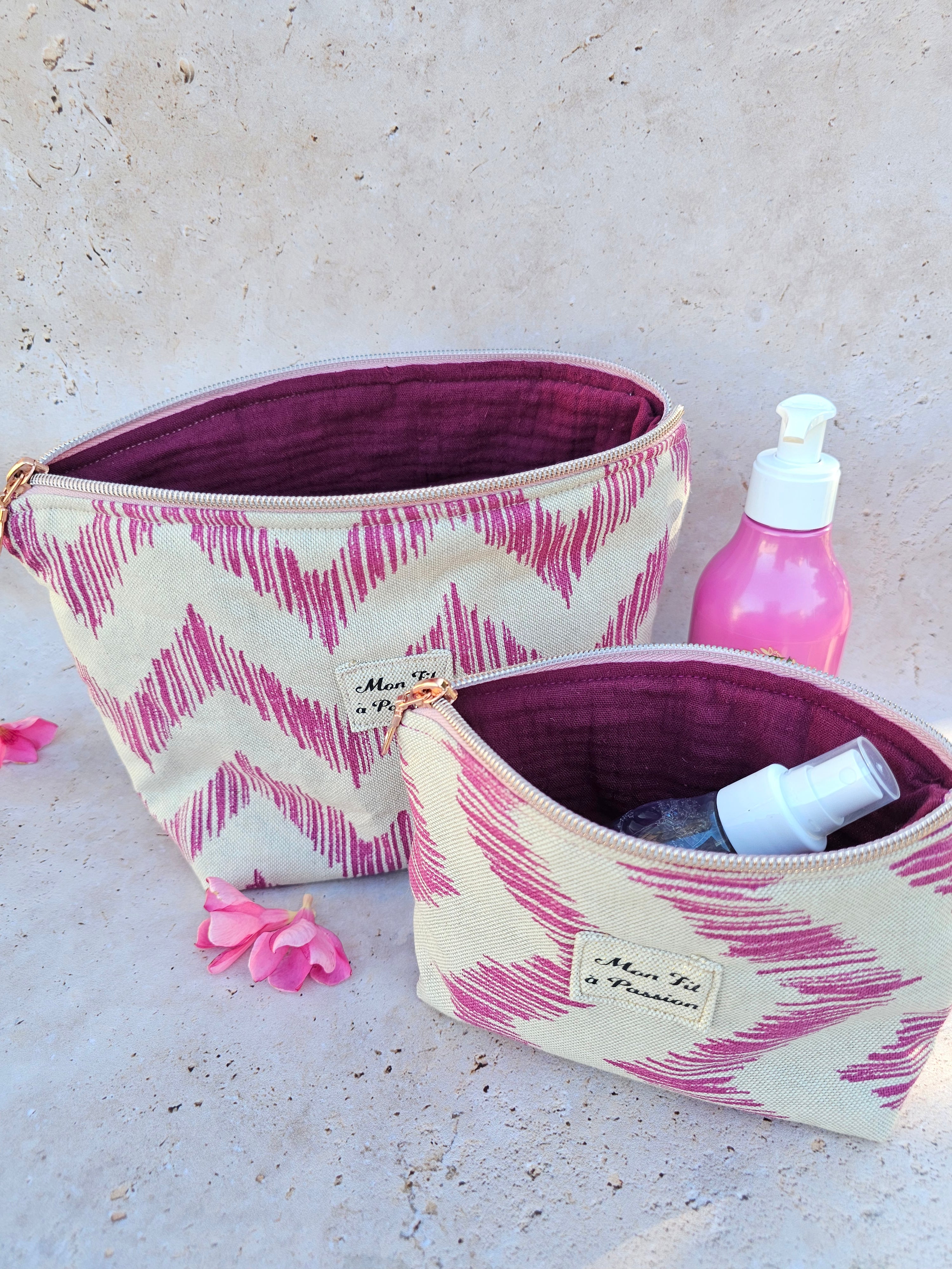 Mini pochette porte-monnaie cousue main — L'Essentielle