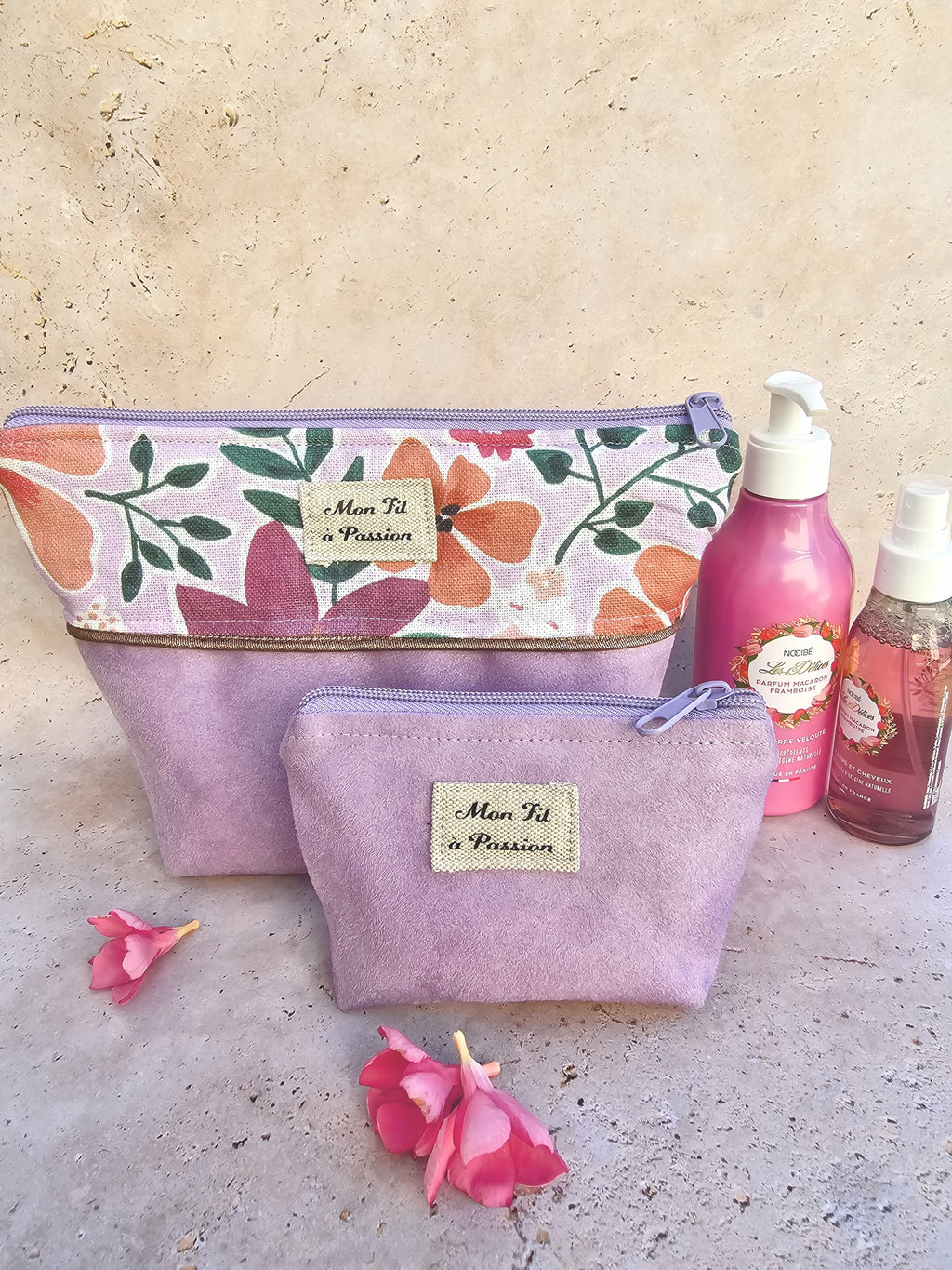 Mini pochette porte-monnaie cousue main — L'Essentielle