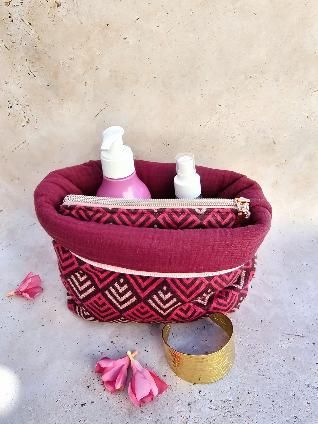 Mini pochette porte-monnaie cousue main — L'Essentielle