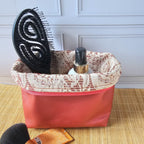Pochette trousse de toilette 2-en-1 pratique et astucieuse