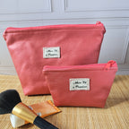 Pochette trousse de toilette 2-en-1 pratique et astucieuse