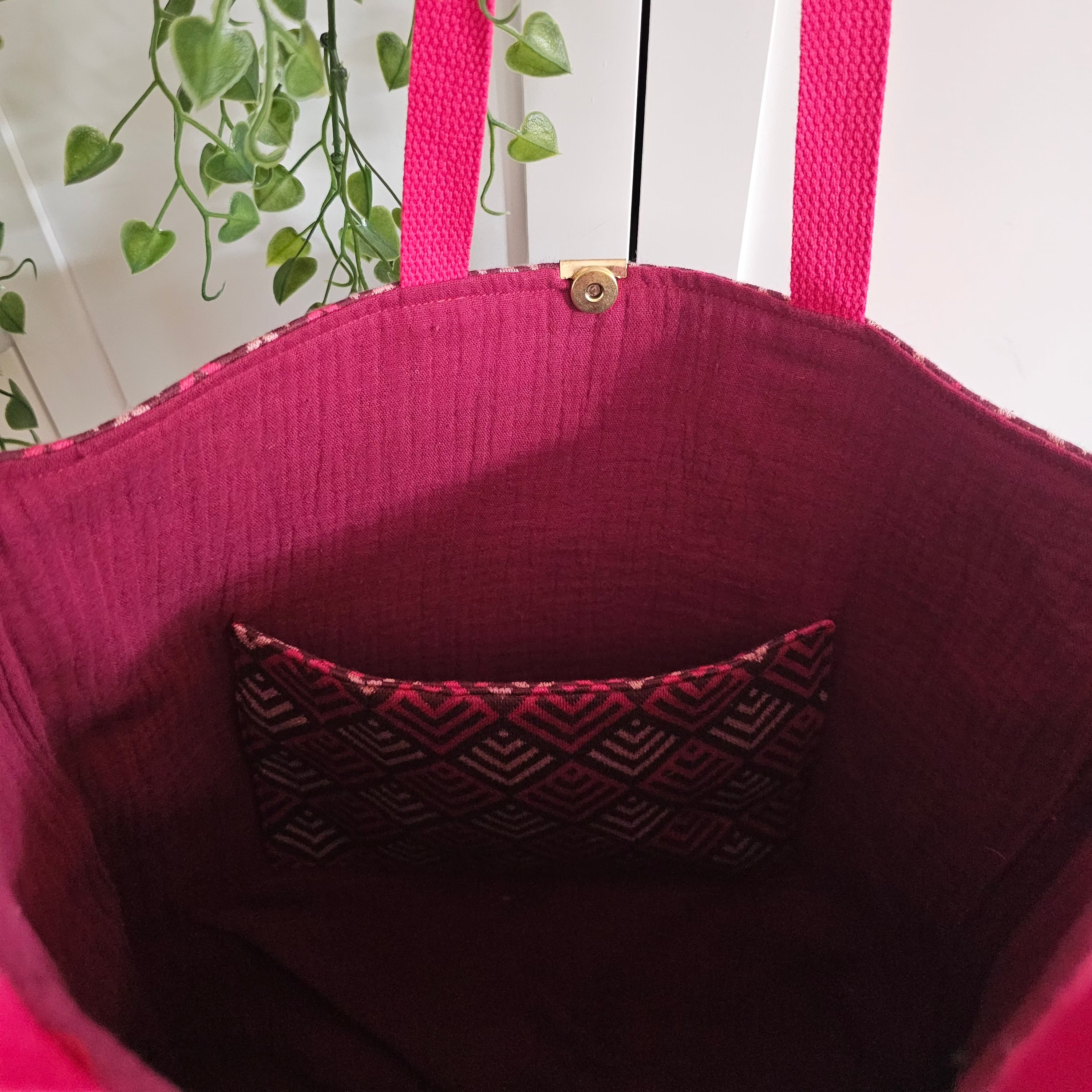 Tote bag sac fourre-tout pratique et fait main