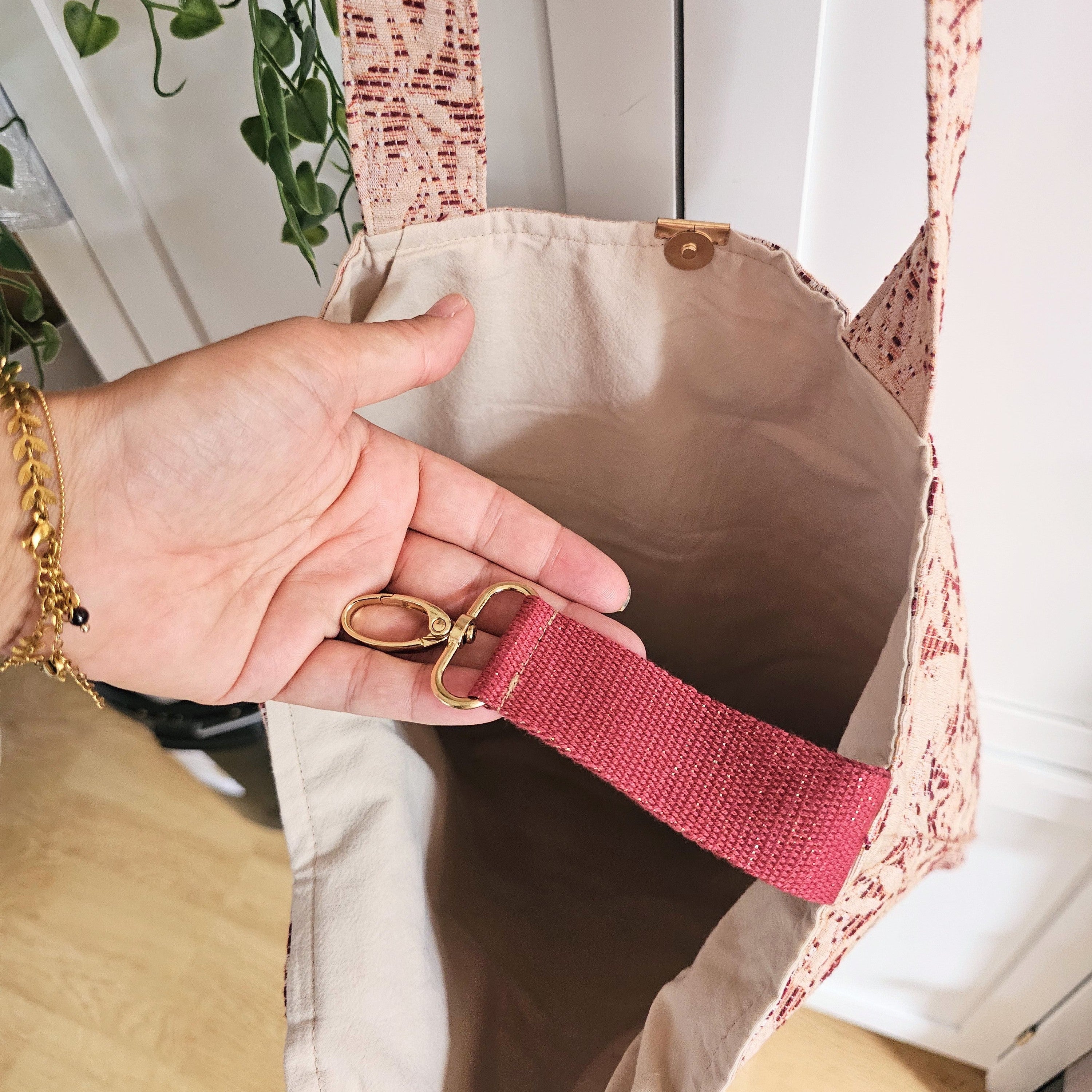 Tote bag sac fourre-tout pratique et fait main