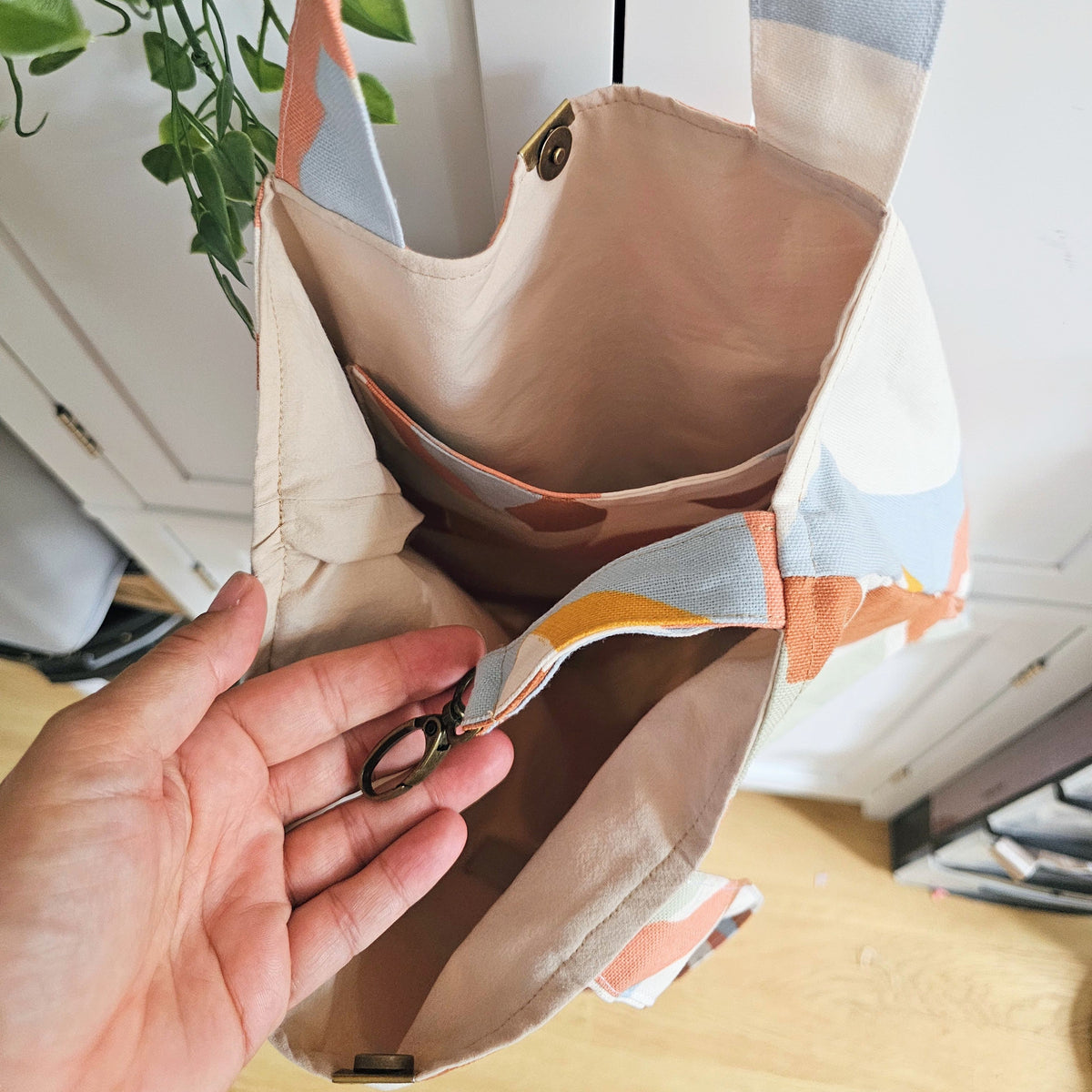 Tote bag sac fourre-tout pratique et fait main