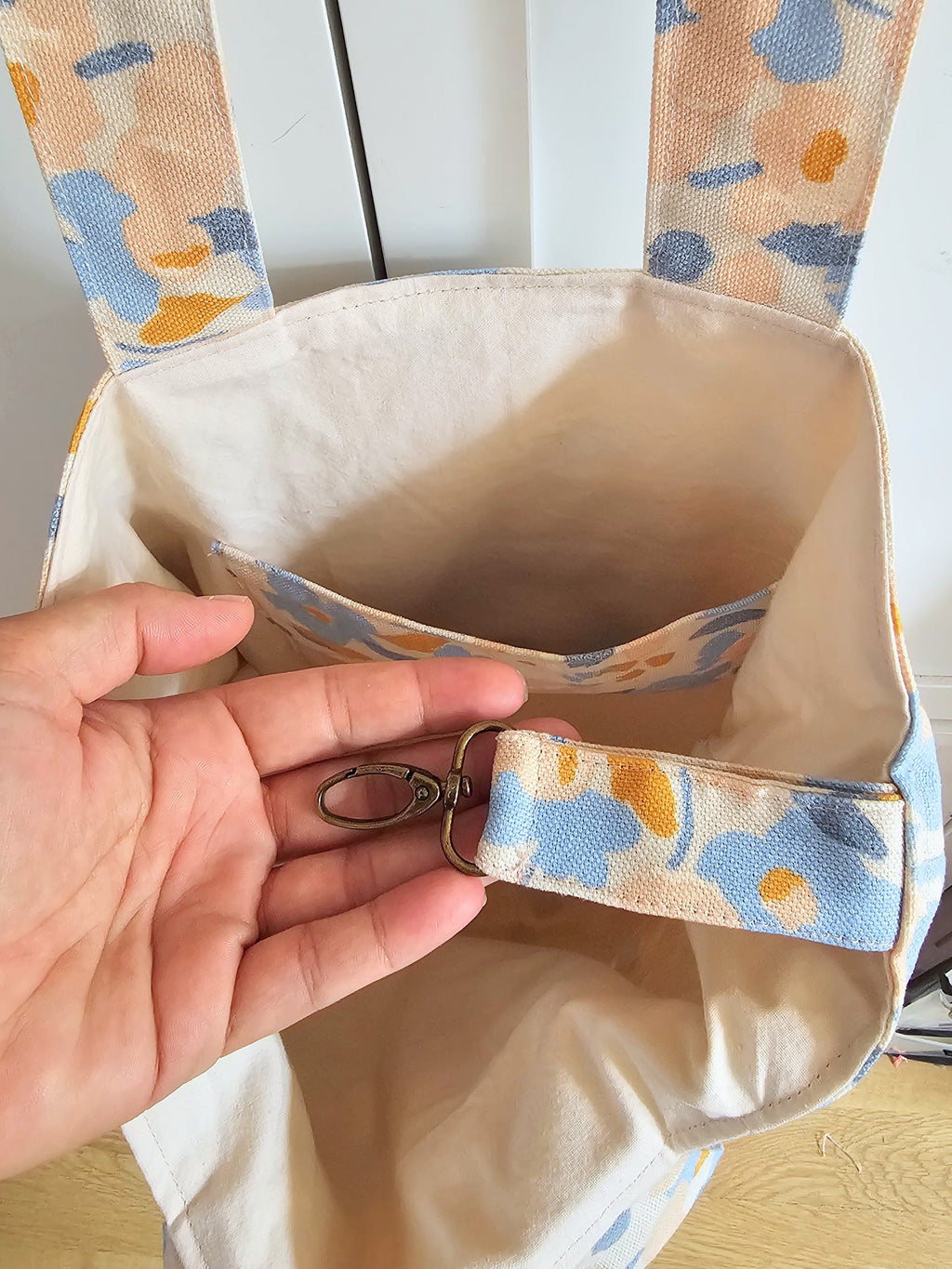 Tote bag sac fourre-tout pratique et fait main