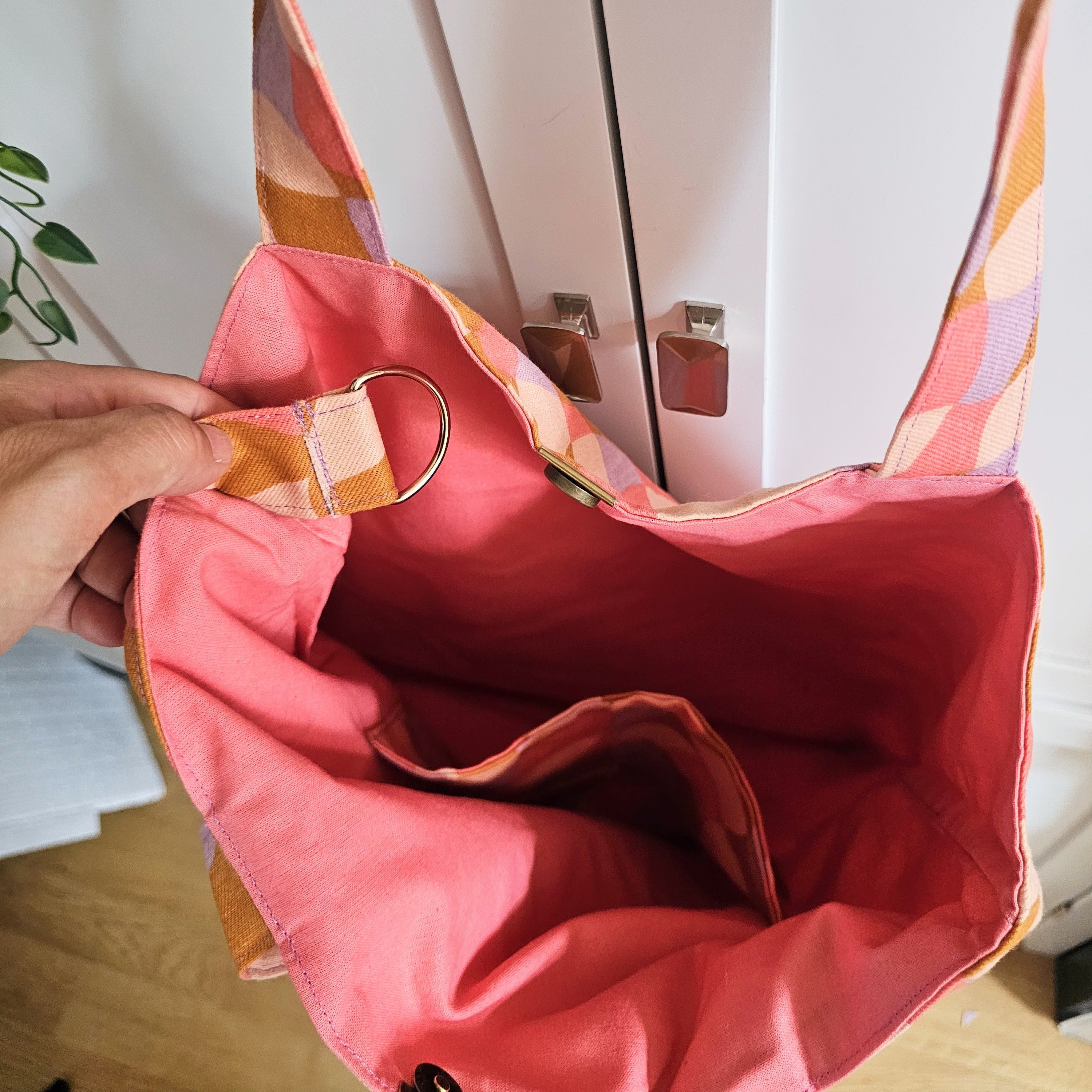 Tote bag sac fourre-tout pratique et fait main