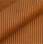 Velours côtelé rouille
