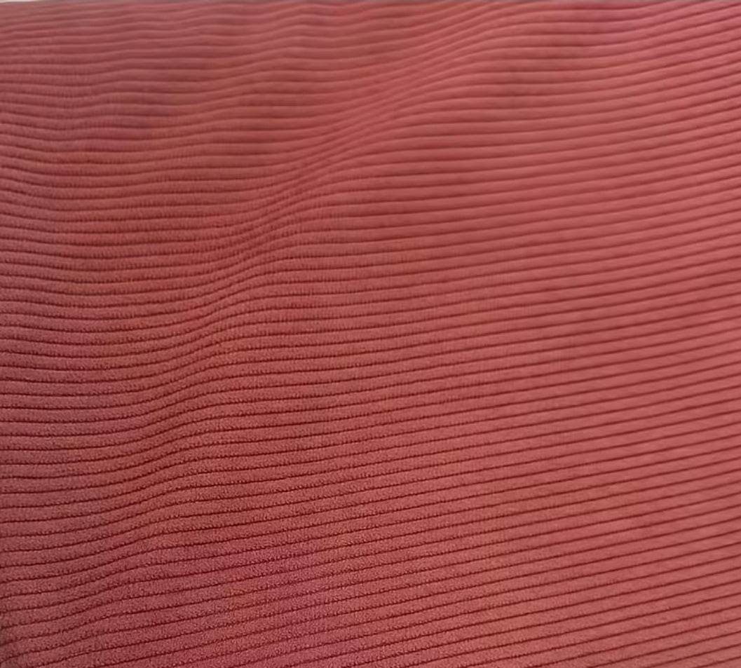 Velours rose orangé