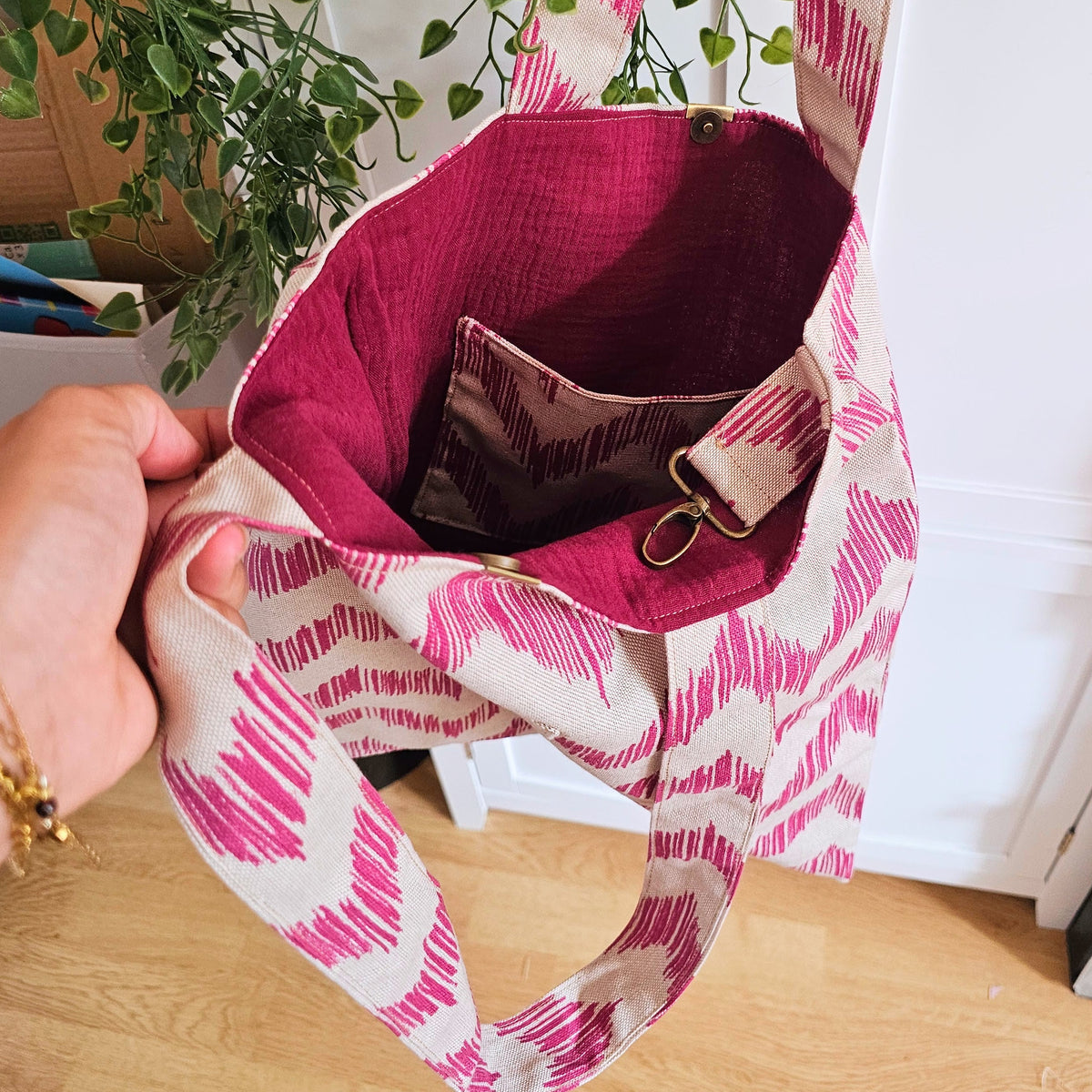 Tote bag sac fourre-tout pratique et fait main