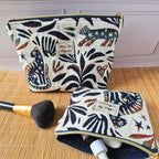 Pochette trousse de toilette 2-en-1 pratique et astucieuse