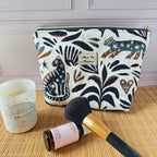 Pochette trousse de toilette 2-en-1 pratique et astucieuse