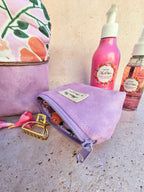Mini pochette porte-monnaie cousue main — L'Essentielle