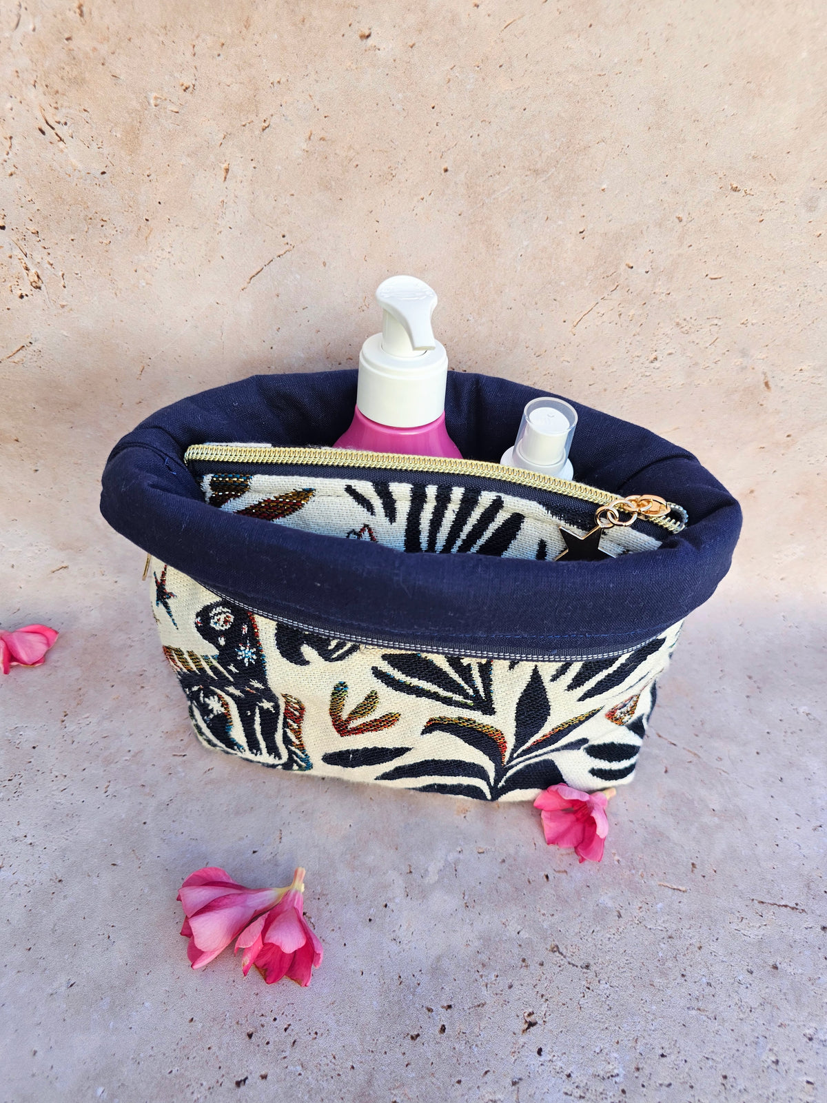 Mini pochette porte-monnaie cousue main — L'Essentielle