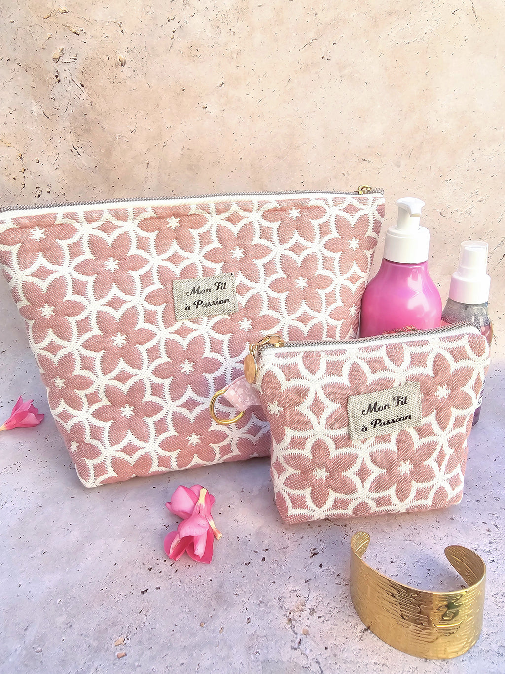 Mini pochette porte-monnaie cousue main — L'Essentielle
