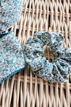 Chouchou Scrunchie fait main - Accessoire cheveux en tissu doux & anti-casse