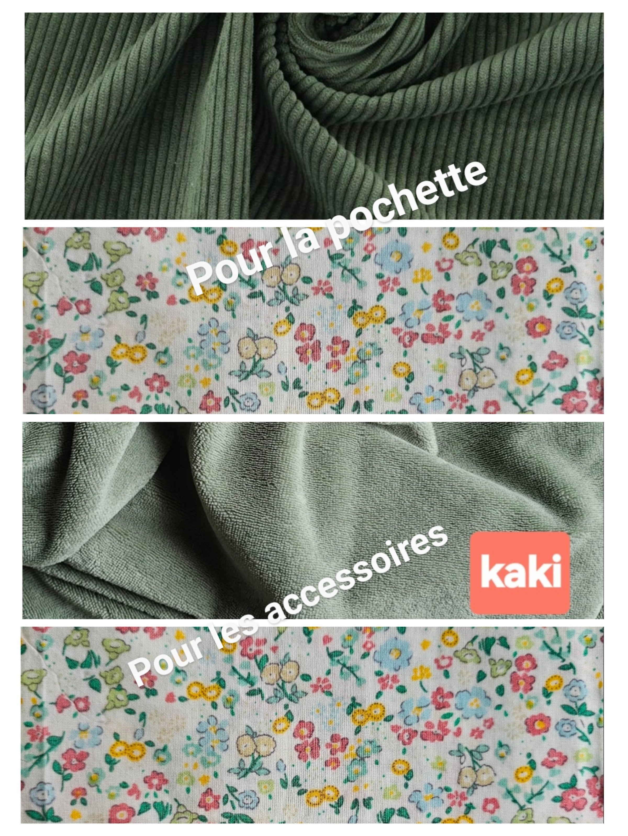 Coffret Évasion, pochette et accessoires assorties.