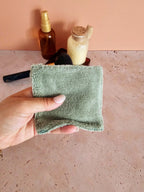 Lingette démaquillante lavable en éponge de bambou - routine beauté zéro déchet
