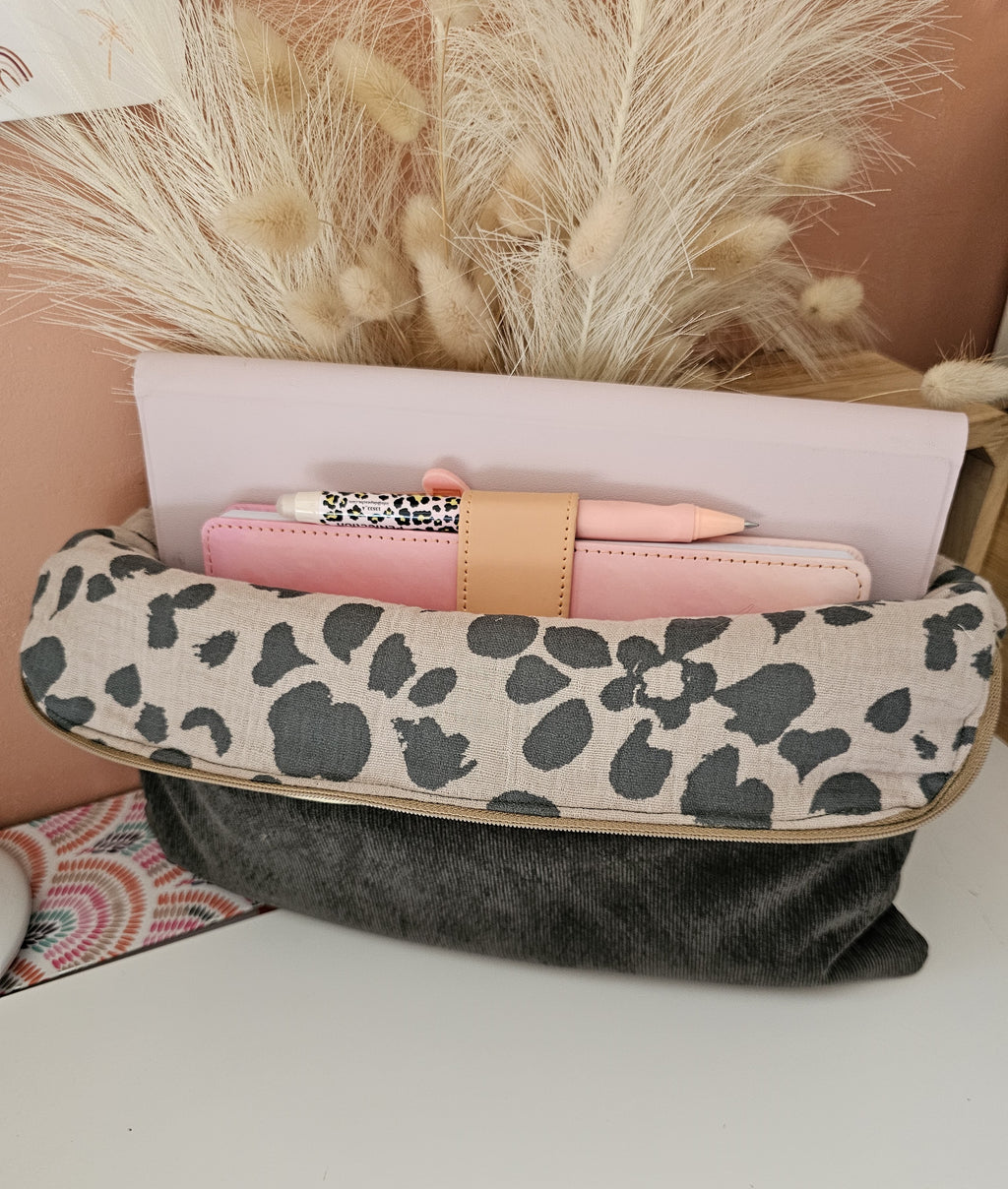 Housse de tablette molletonnée fait main, pochette iPad & Android 10 à 12 pouces