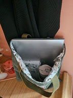Tote bag femme pratique – sac fourre-tout organisé fait main en France – Mon Fil à Passion