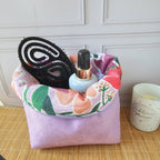 Pochette trousse de toilette 2-en-1 pratique et astucieuse