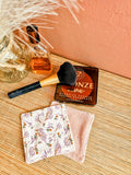 Lingette démaquillante lavable en éponge de bambou - routine beauté zéro déchet