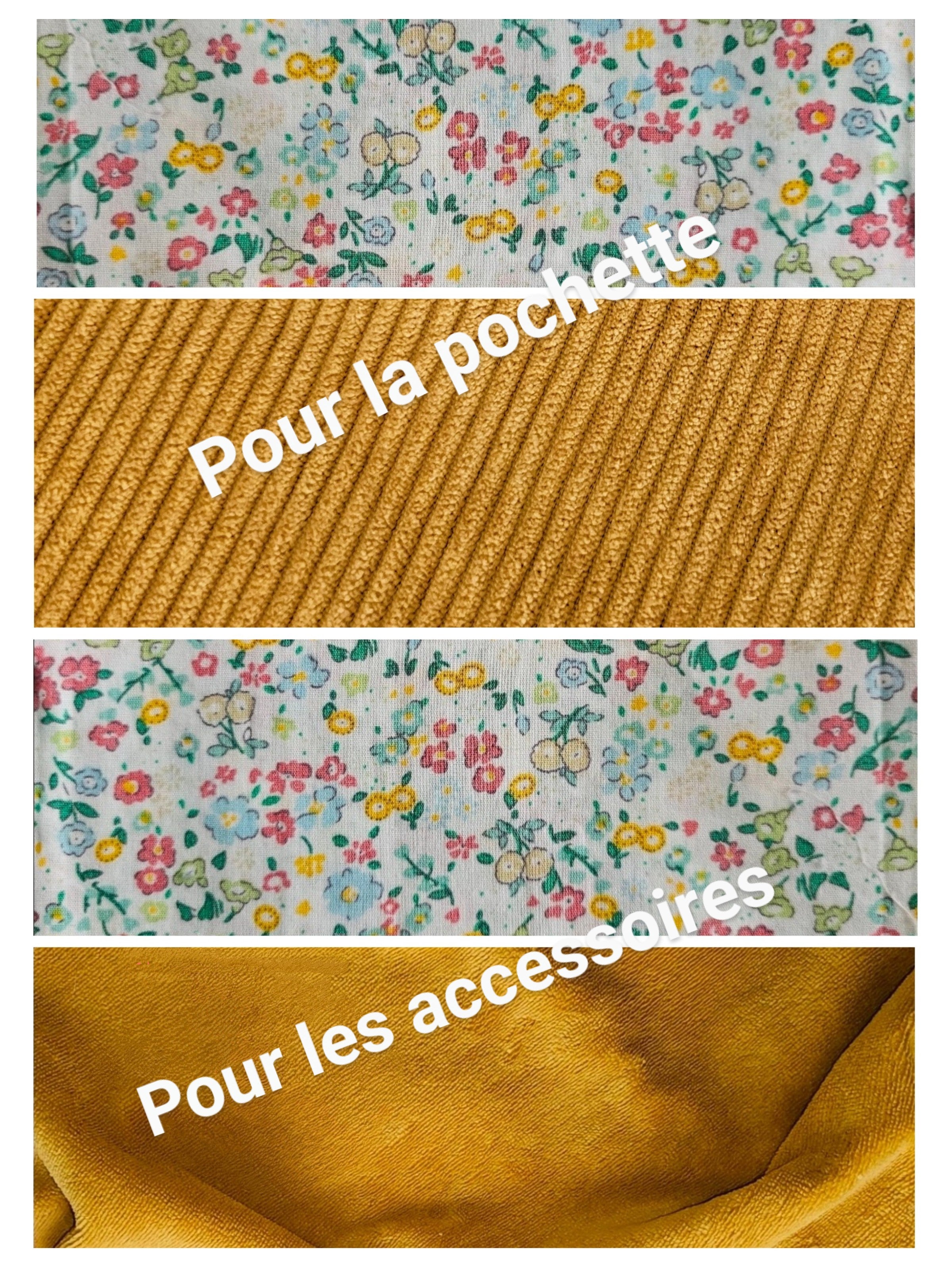 Coffret Évasion, pochette et accessoires assorties.