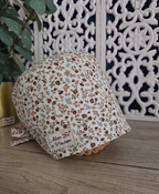 Calot soignant en coton Oeko-Tex à lacer – confortable, ajustable & fait main – Mon Fil à Passion