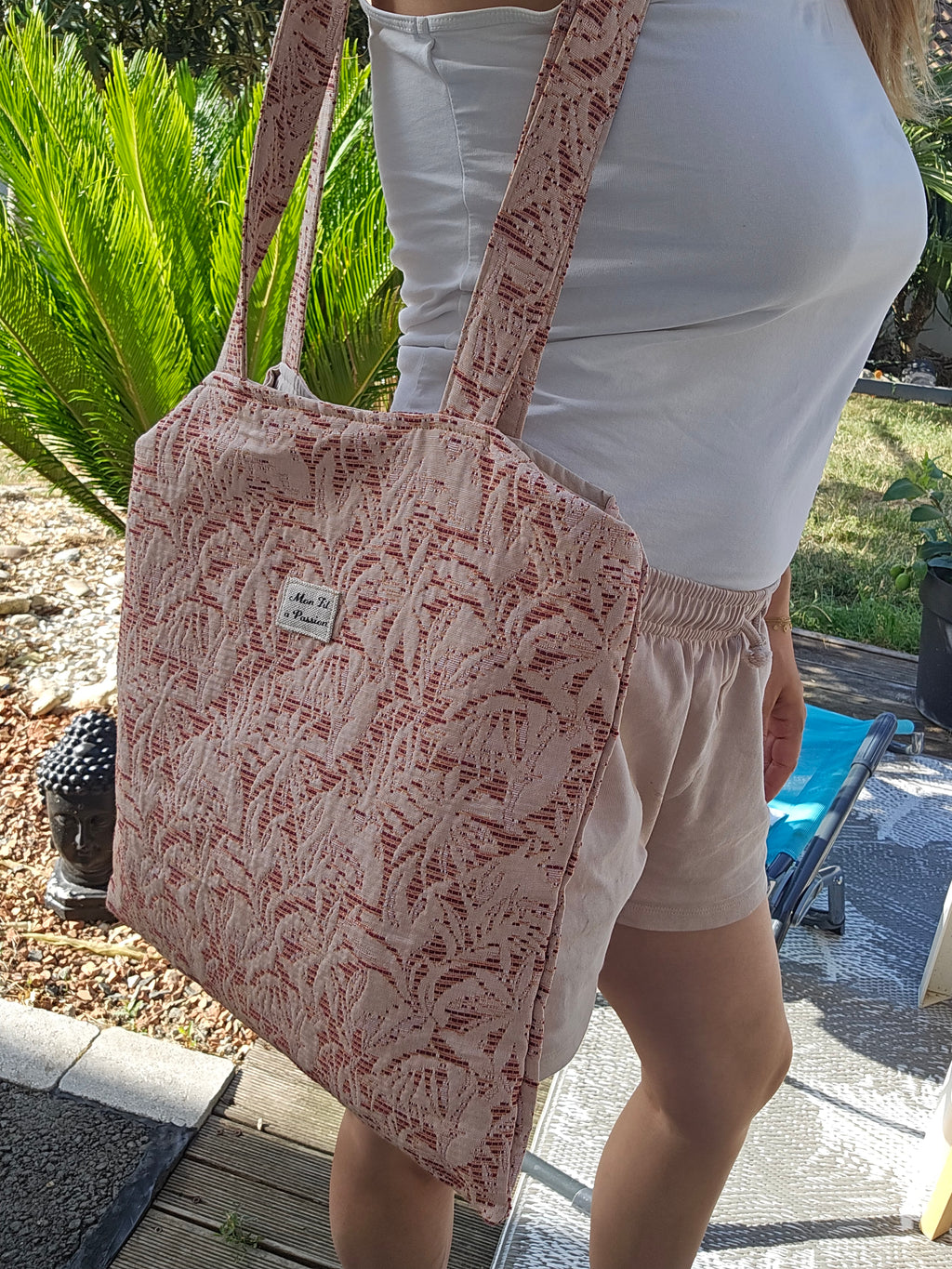 Tote bag tropic cousu main – Léger, pratique et pensé pour t'accompagner au quotidien