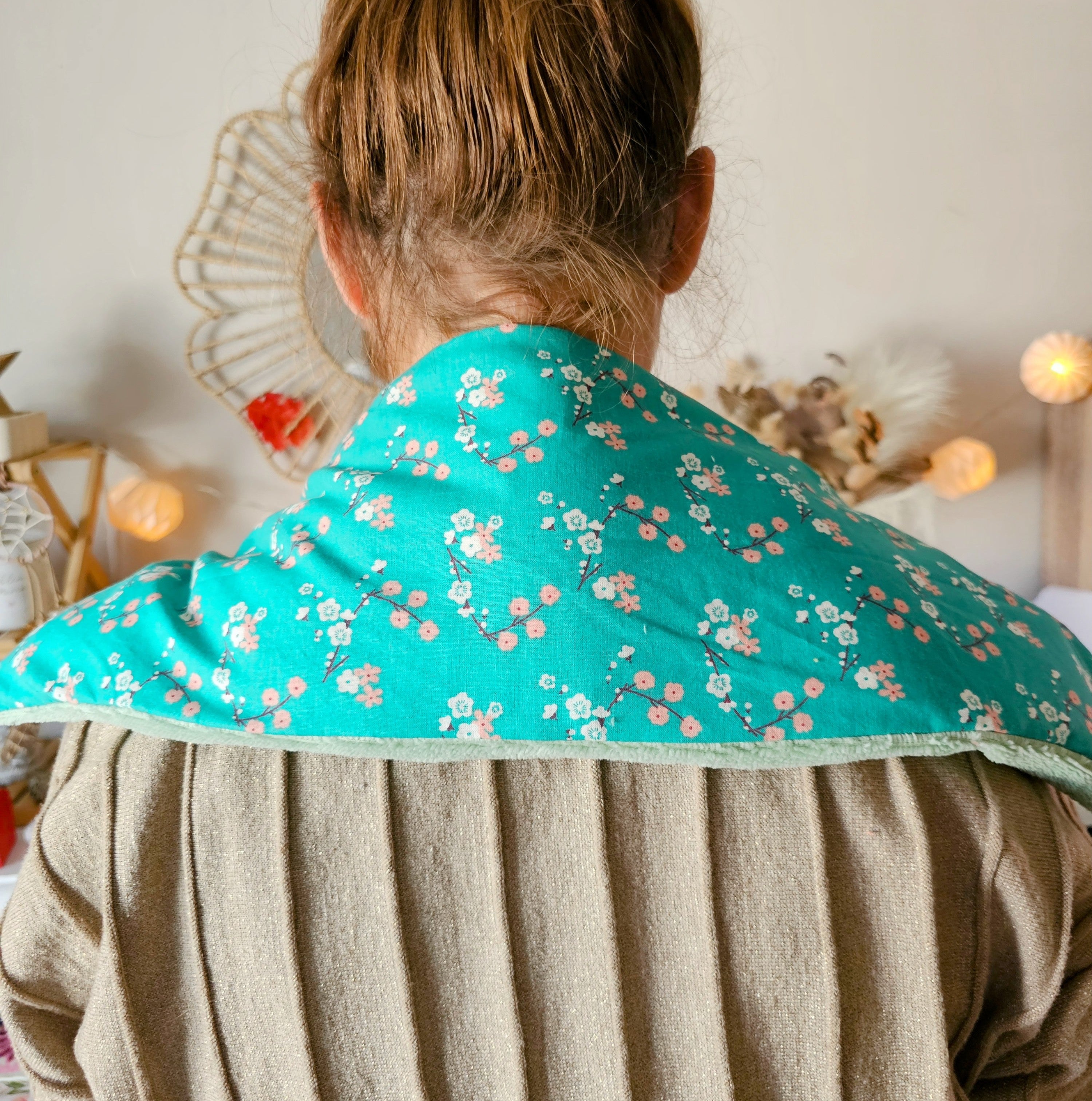 Bouillotte longue graines de lin