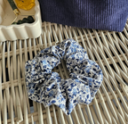 Chouchou Scrunchie fait main - Accessoire cheveux en tissu doux & anti-casse