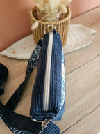 Mini sac bandoulière femme – léger, pratique & mains libres – fait main France | Mon Fil à Passion