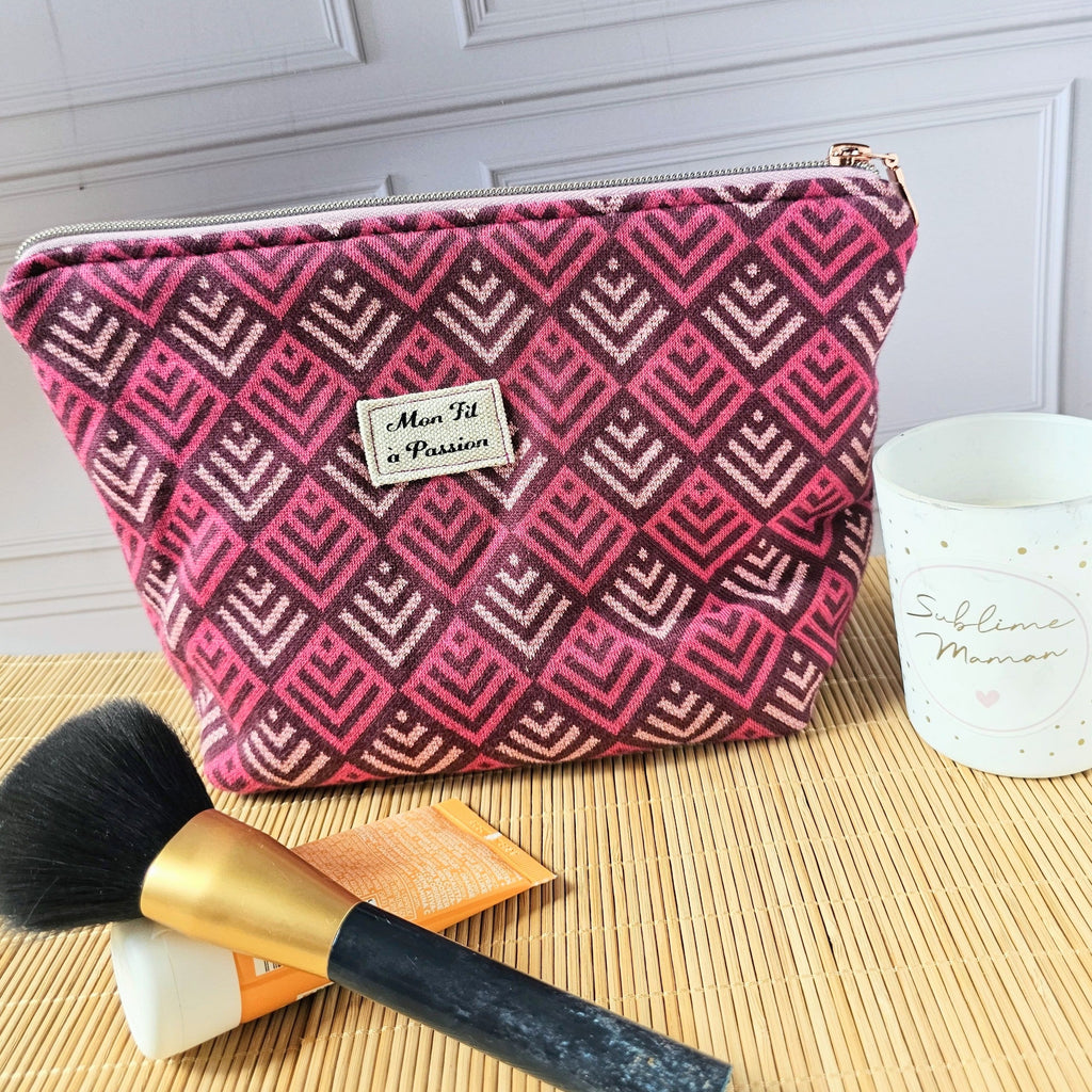 Pochette trousse de toilette 2-en-1 pratique et astucieuse