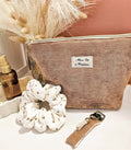 Pochette multi-usage| trousse de toillette et maquillage pratique et transformable en panière