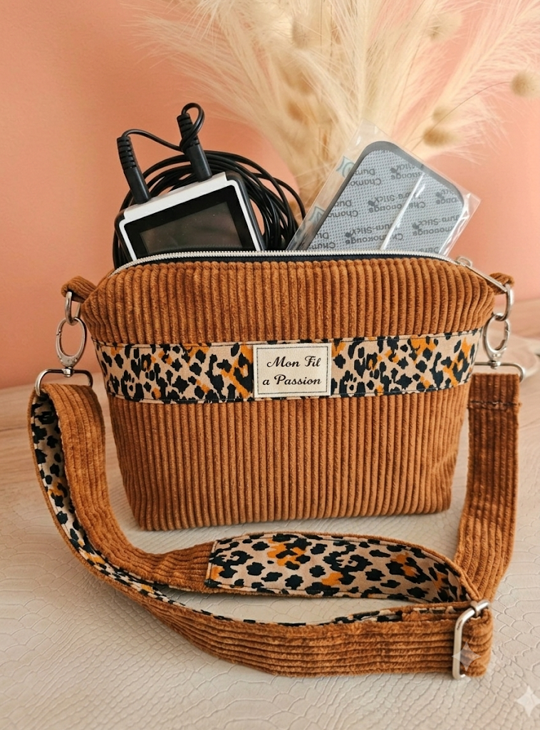 Pochette bandoulière pour appareil TENS