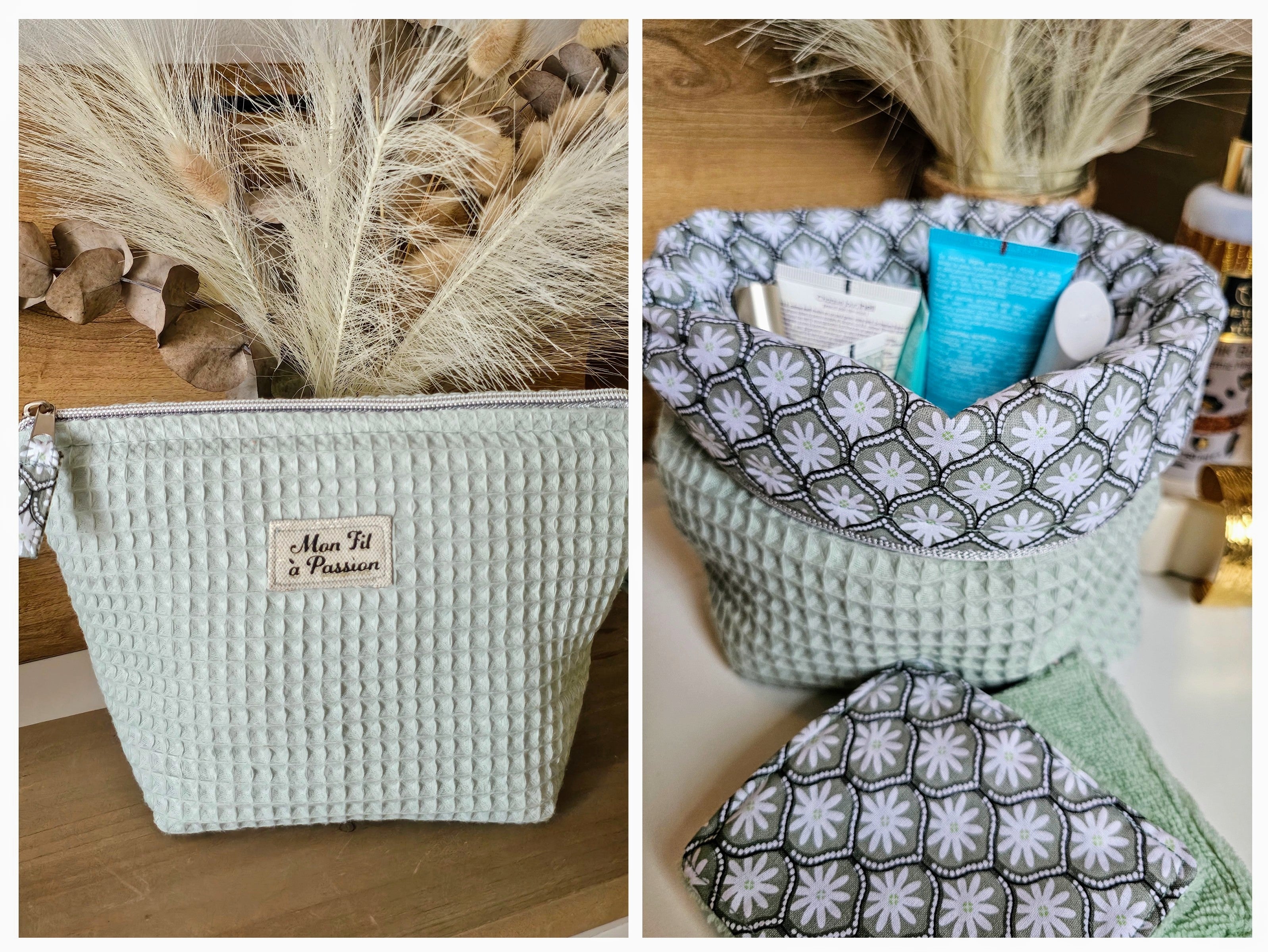 Duo trousse de toilette+lingettes