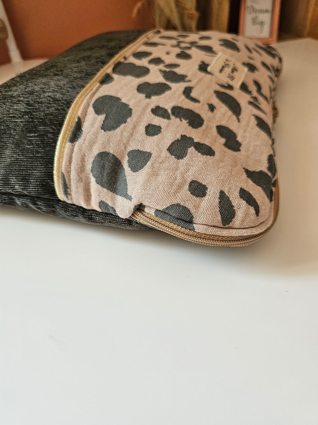 Housse de tablette molletonnée fait main, pochette iPad & Android 10 à 12 pouces