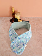 Bandeau de soin visage en éponge de bambou – ajustable & ultra doux – fait main France | Mon Fil à Passion