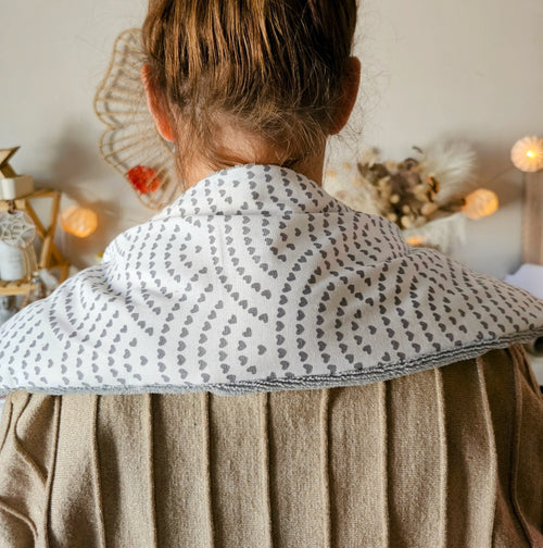Bouillotte longue graines de lin