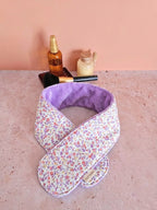 Bandeau de soin visage en éponge de bambou – ajustable & ultra doux – fait main France | Mon Fil à Passion