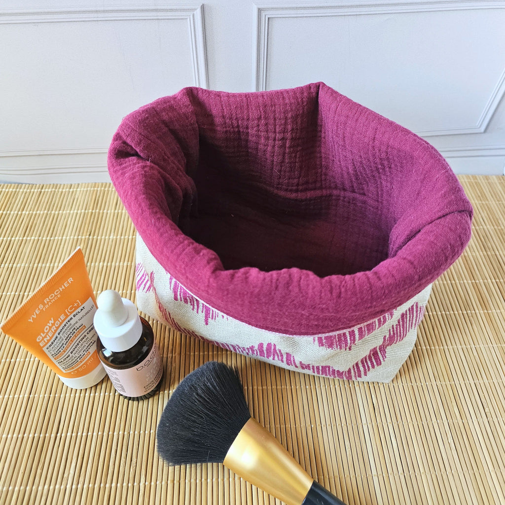 Pochette trousse de toilette 2-en-1 pratique et astucieuse