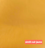 Porte-clé personnalisé en simili cuir – fait main avec prénom ou mot – Mon Fil à Passion