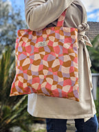 Tote bag femme pratique – sac fourre-tout organisé fait main en France – Mon Fil à Passion