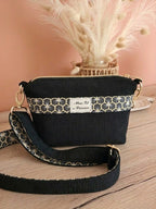 Mini sac bandoulière femme – léger, pratique & mains libres – fait main France | Mon Fil à Passion