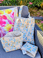Duo Pochette astucieuse & petite pochette Délicatesse – Pièce unique