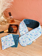 Bandeau de soin visage en éponge de bambou – ajustable & ultra doux – fait main France | Mon Fil à Passion