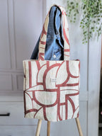 Tote bag femme pratique – sac fourre-tout organisé fait main en France – Mon Fil à Passion