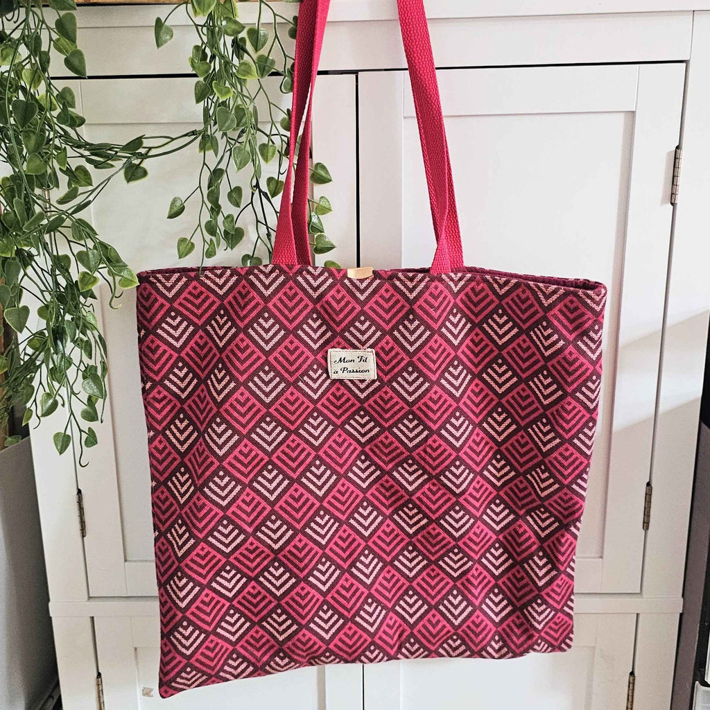 Tote bag sac fourre-tout pratique et fait main